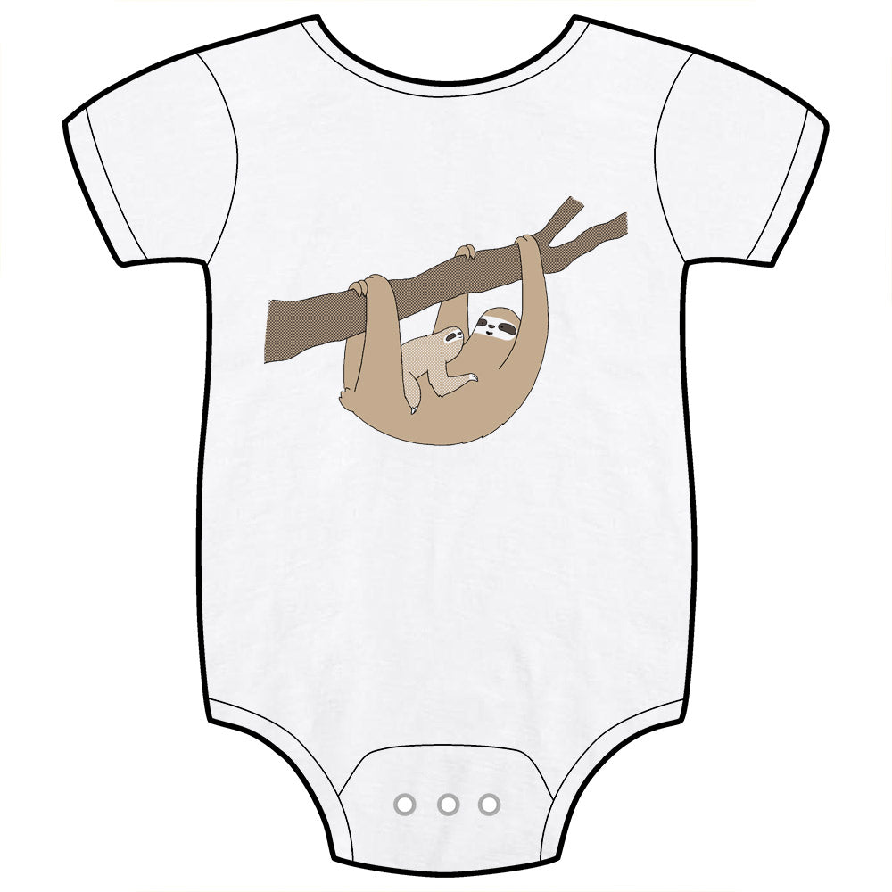 Sloth Onesie Babywear Liz Climo