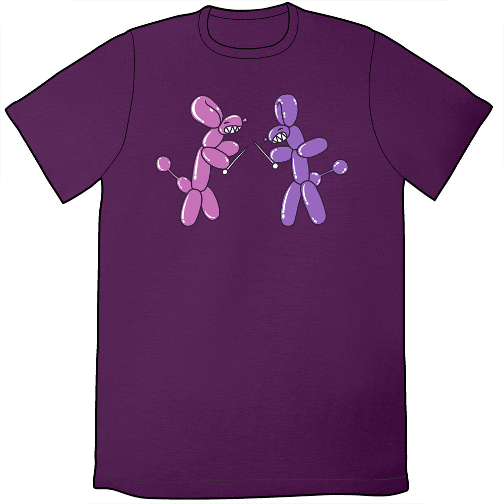Balloon Animal Pin Fight Shirt Shirts Oglaf Mens/Unisex Small