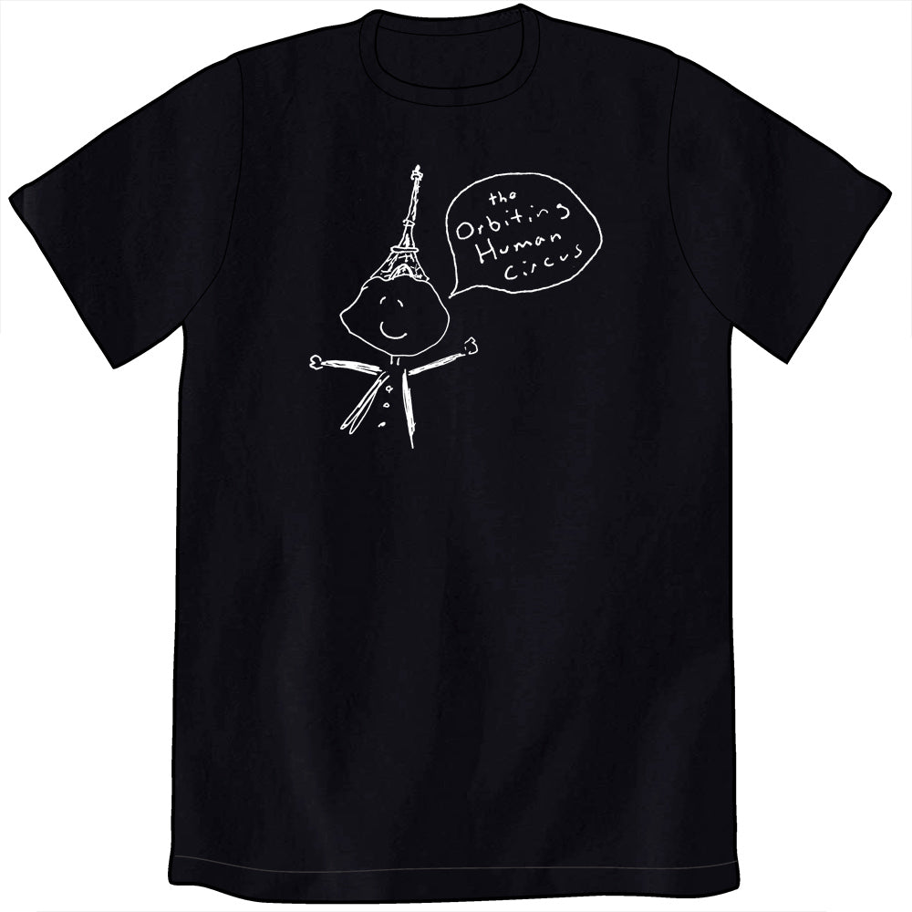 The Orbiting Human Circus Cloud Person Shirt Shirts Orbiting Human Circus Unisex Small Black