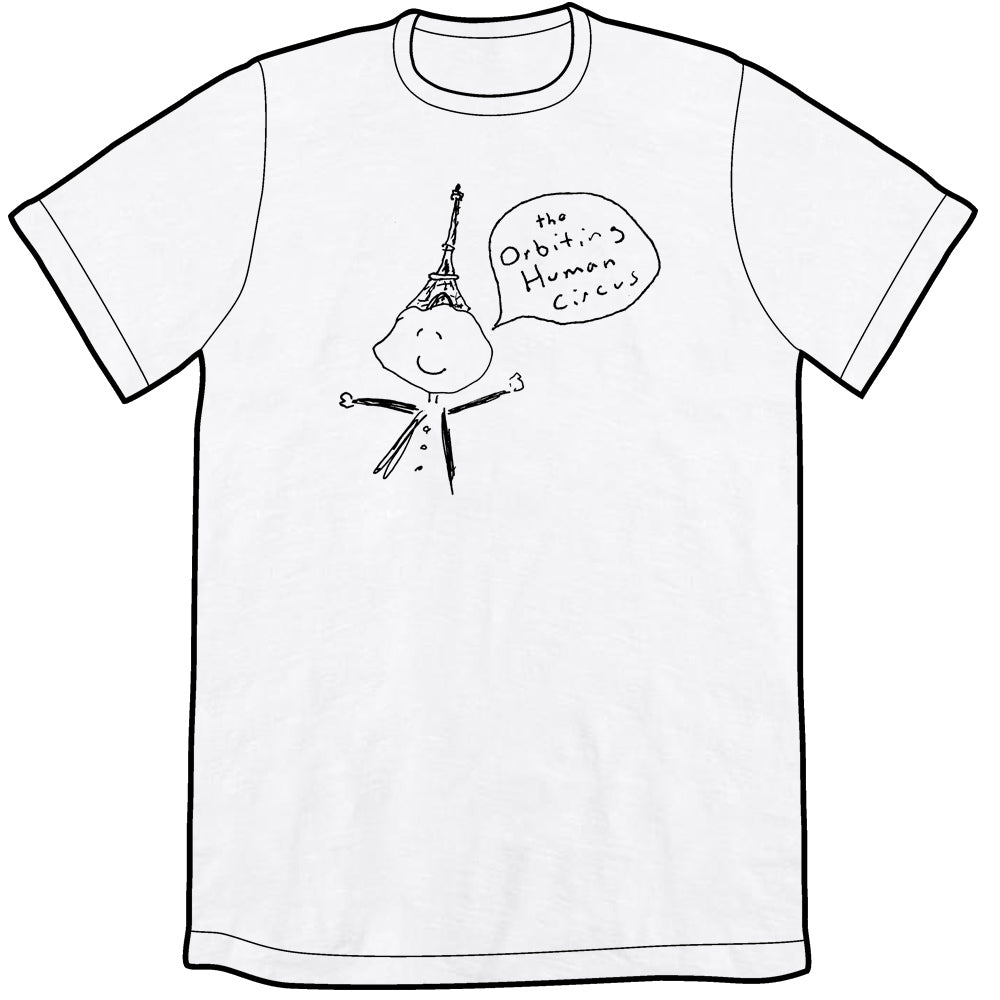 The Orbiting Human Circus Cloud Person Shirt Shirts Orbiting Human Circus Unisex Small White
