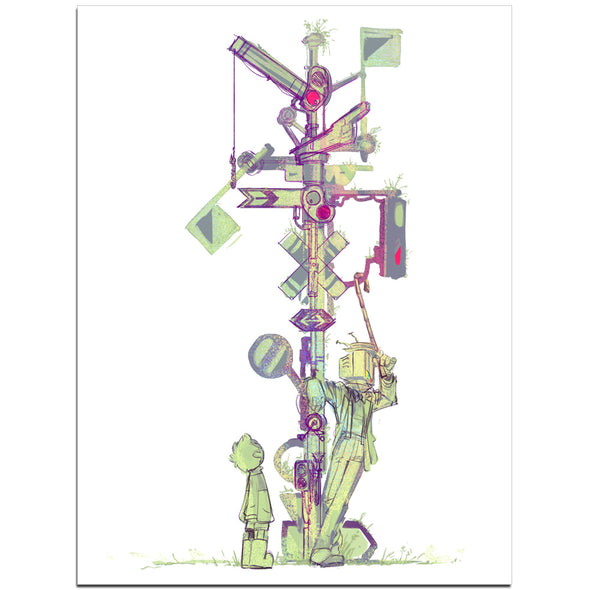 Mixed Signals Print Art Sarah Jolley