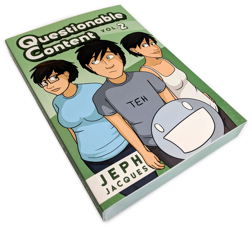 Questionable Content Vol. Two Books Jeph Jacques The Real Book!