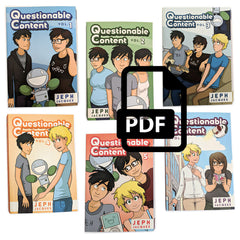 Questionable Content Book Combos! Books Jeph Jacques All Six PDFs!