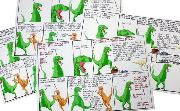 Dinosaur Comics Prints Art Ryan North