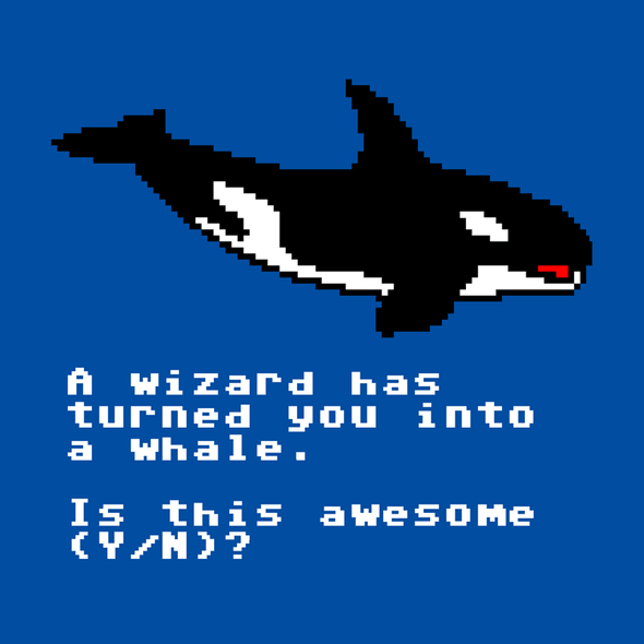 A Wizard Has Turned You Into a Whale Shirt Shirts Ryan North