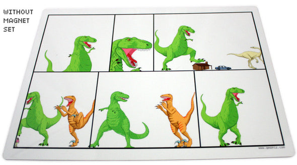 Dinosaur Comics STEEL Whiteboard Housewares Ryan North Just the Whiteboard ($24)
