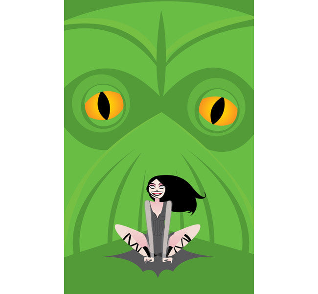 The Happy Goth Print Art John Allison