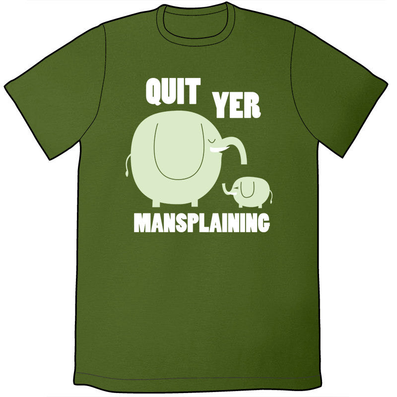 Mansplaining Shirt *LAST CHANCE* Shirts John Allison