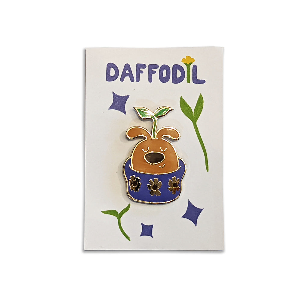 Daffodil Stickers and Pins Pins and Patches Smallbu Daffoldil Pin