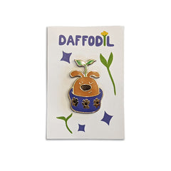 Daffodil Stickers and Pins Pins and Patches Smallbu Daffoldil Pin