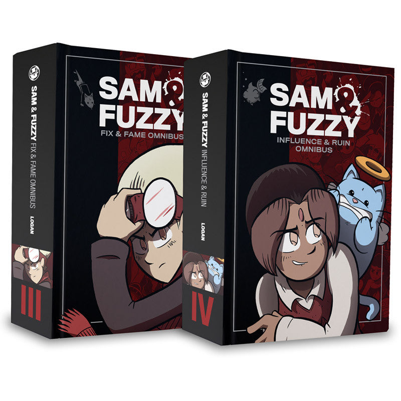 Sam and Fuzzy Omnibus III & IV (New Series Volumes 1-4) Books Sam Logan