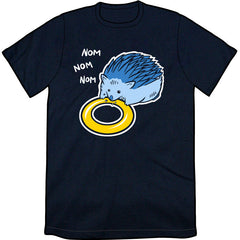 Hungry Blue Hedgehog Shirt Shirts Sam Logan