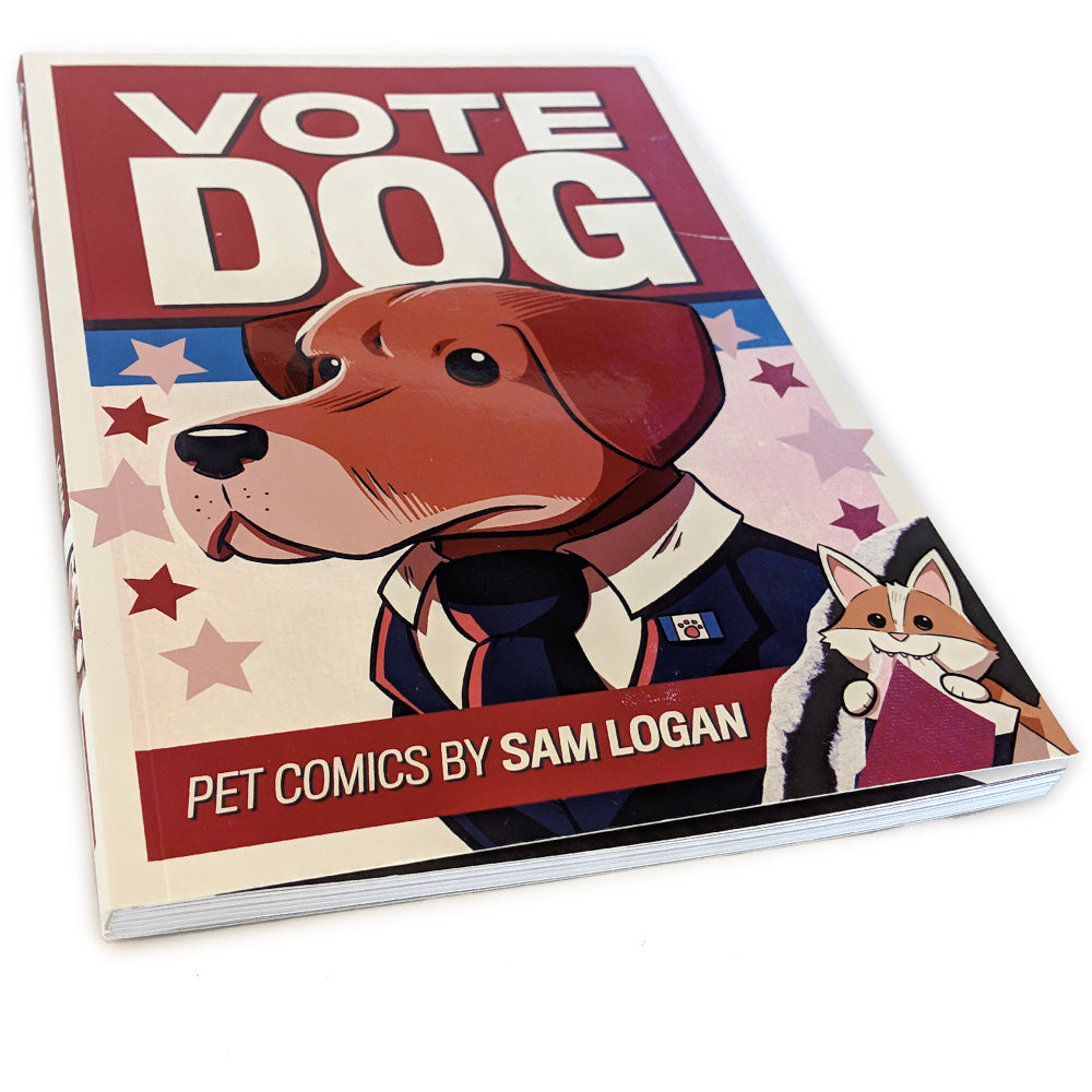 Vote Dog Book Books Sam Logan Softcover