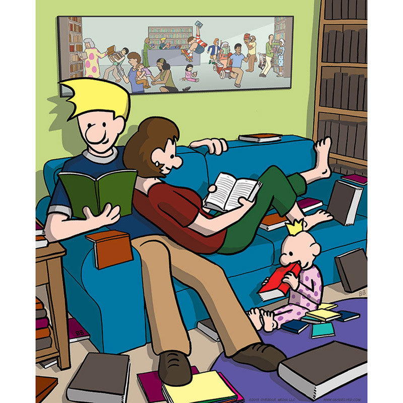 Bibliovores Print Art Unshelved