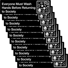 Wash Your Dang Hands Stickers Stickers Jeffrey Rowland TEN Stickers! ($18)