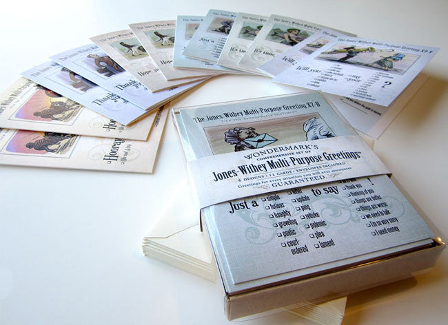 Multi-Purpose Greeting Cards Set (by Wondermark) Cards Wondermark