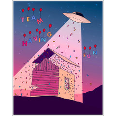 WTNV Episode Prints Art Cyberduds Team Having Fun - 193  