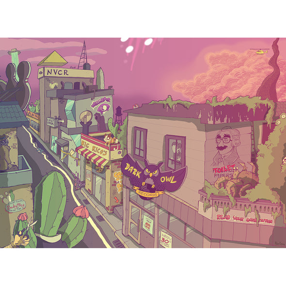 The Magic Hour: A Welcome to Night Vale Jigsaw Puzzle Games Welcome to Night Vale